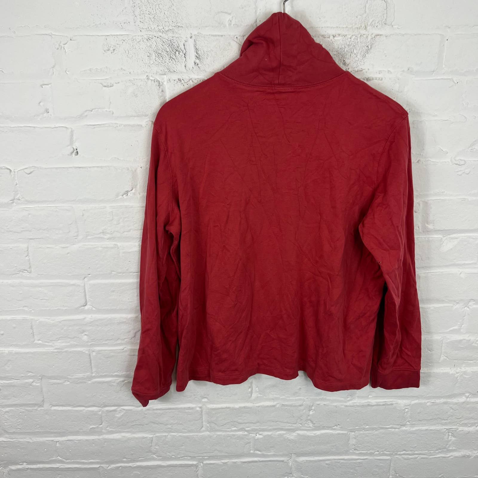 Promotions  L.L. Bean Women´s Turtleneck Pullover Sweater Long Sleeve Solid Red Size XLP fPBrz2Gc3 Discount