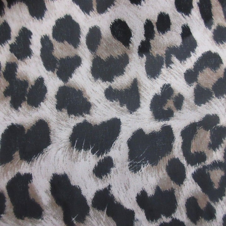 Stylish Julie´s Closet Tunic Top Plus Sz 4X High Low Hem Long Sleeve Black Animal Print IjGtPDhn5 well sale