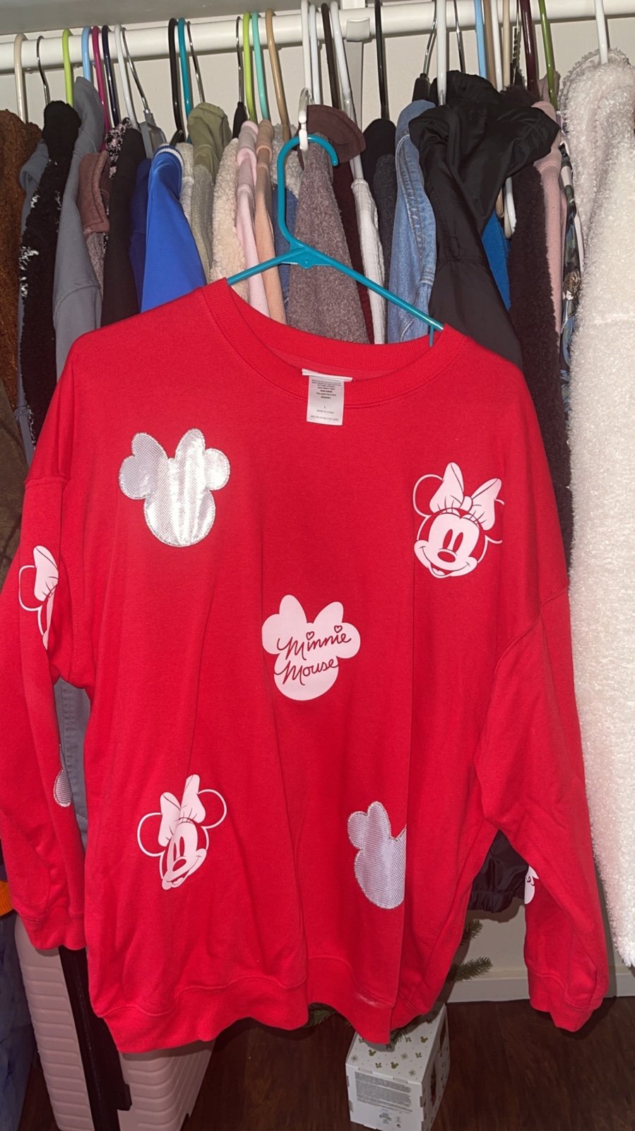 Special offer  Minnie Mouse crewneck sweater L5qJXQZtT 