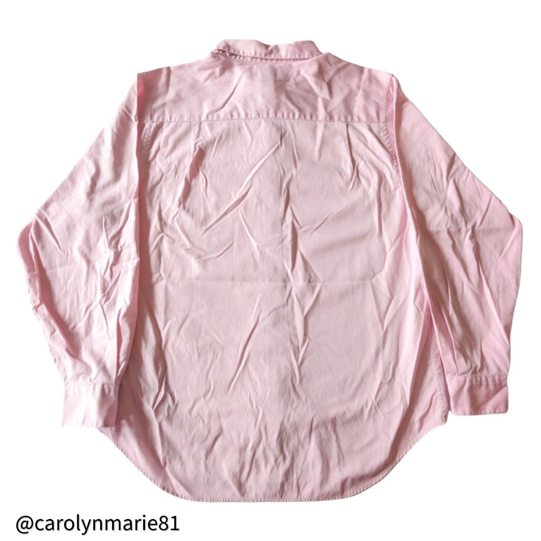 Latest  L.L. BEAN Pink Pastel Poplin Button Down Shirt Size M Collared Career Top ICpOeKweS just for you