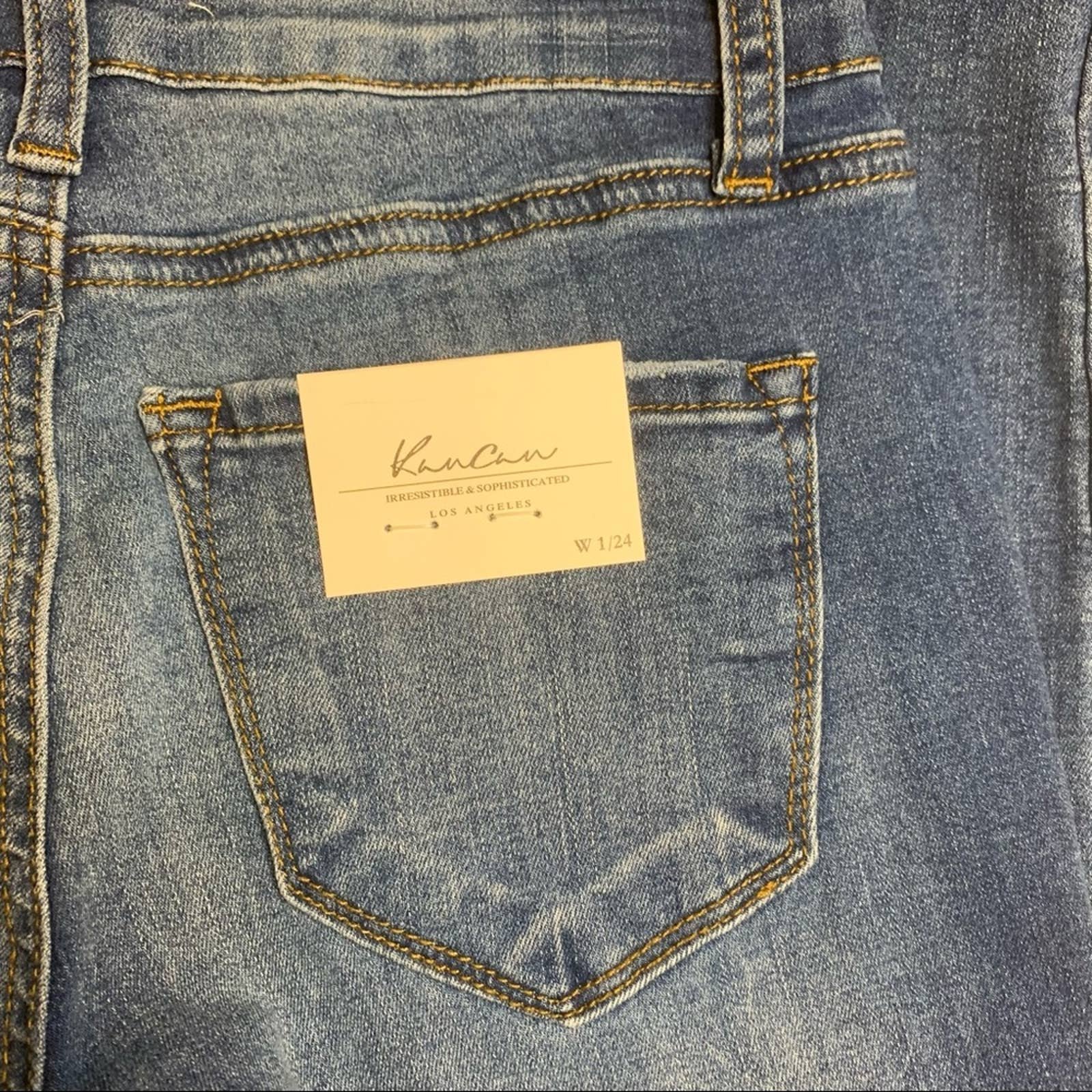 Elegant NWT KanCan Dark Wash Skinny Jeans JrIRJiMst Counter Genuine 