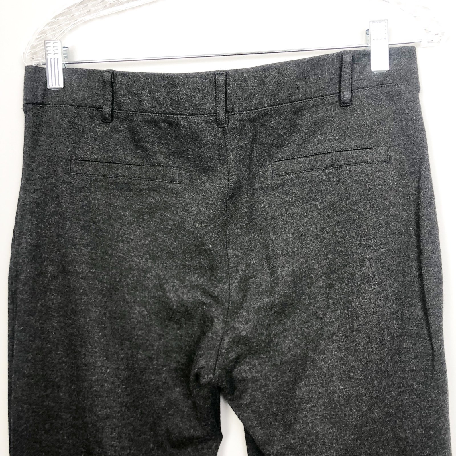 Stylish BETABRAND | Charcoal Gray Straight Leg Dress Yoga Pants Women’s Size L Petite phqLSHAOE Buying Cheap