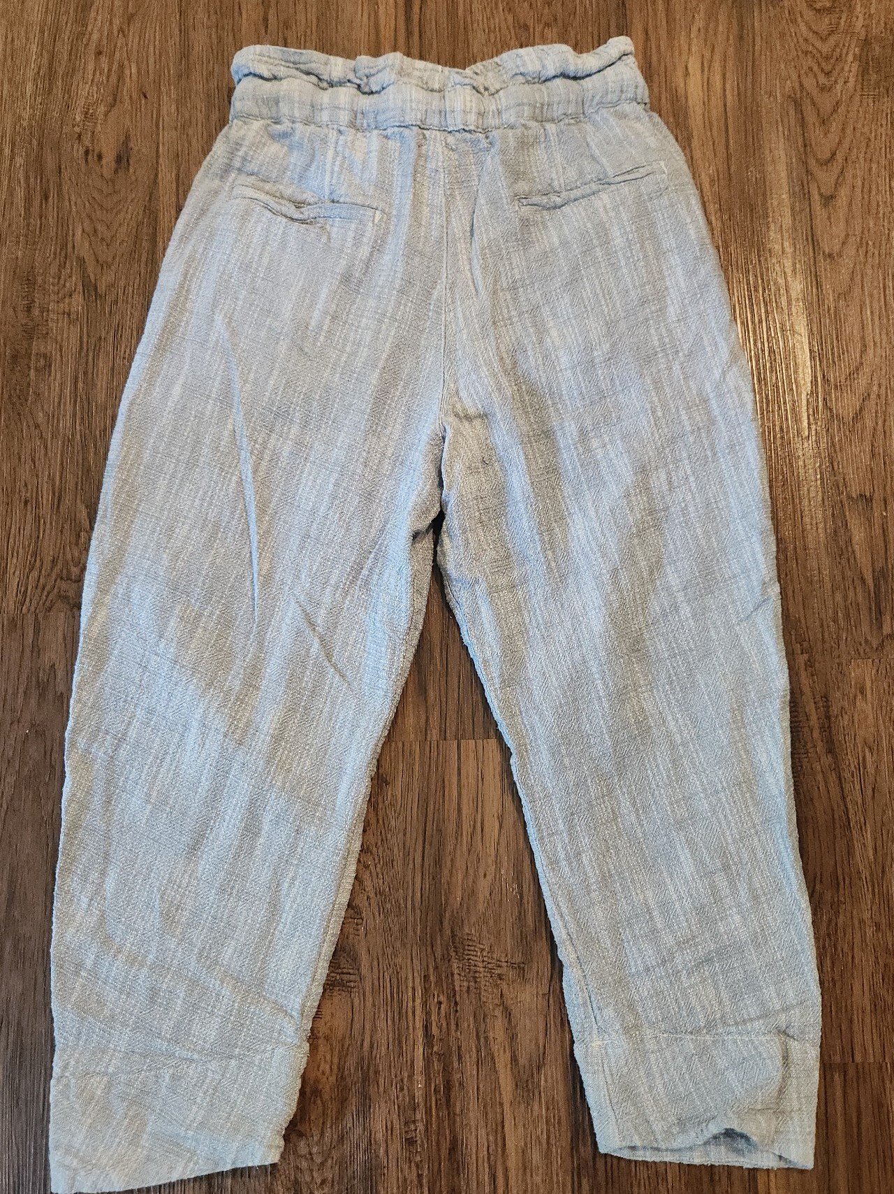 The Best Seller Free People Paradise chambray linen blend pants
size s LTYSaHraA US Sale