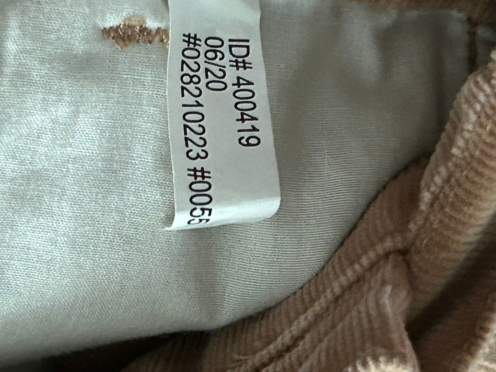 Perfect Express high rise corduroy skirt beige size 14 belt gathered waist EUC pjcAY7PVx US Sale