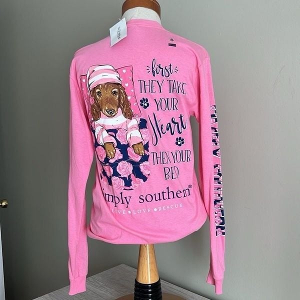 Wholesale price Simply Southern Long Sleeve Shirt Size Small LV1a8Vkq6 all for you