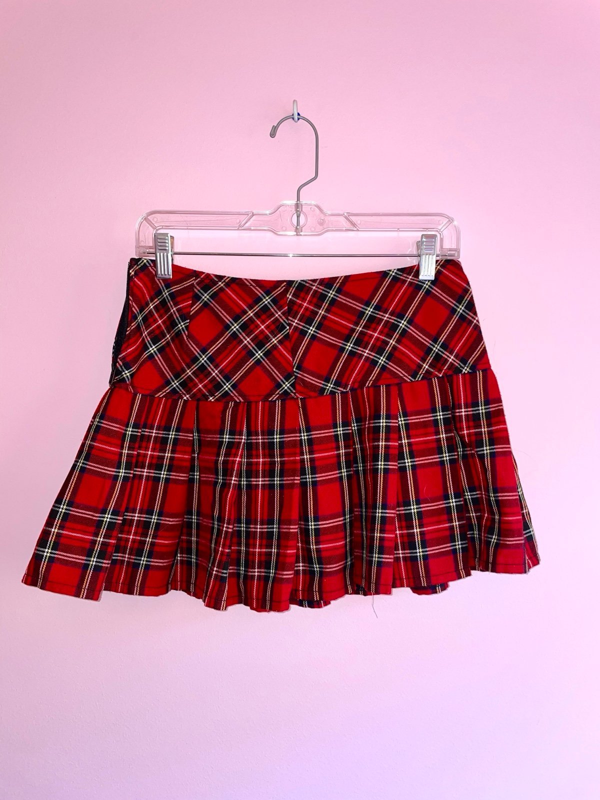 Personality Royal Bones Red Plaid Skirt I06o5NFoD Online Exclusive