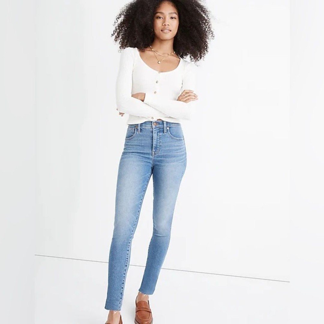 High quality Madewell 10” High Rise Skinny Jeans Womens