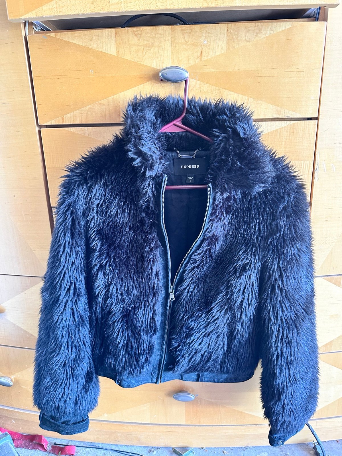 the Lowest price Express faux fur jacket JEtG38dlc Online Exclusive