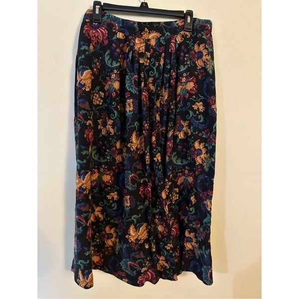Discounted Vintage Separate Issue Paisley Midi Skirt pdXFNhPfw Counter Genuine 