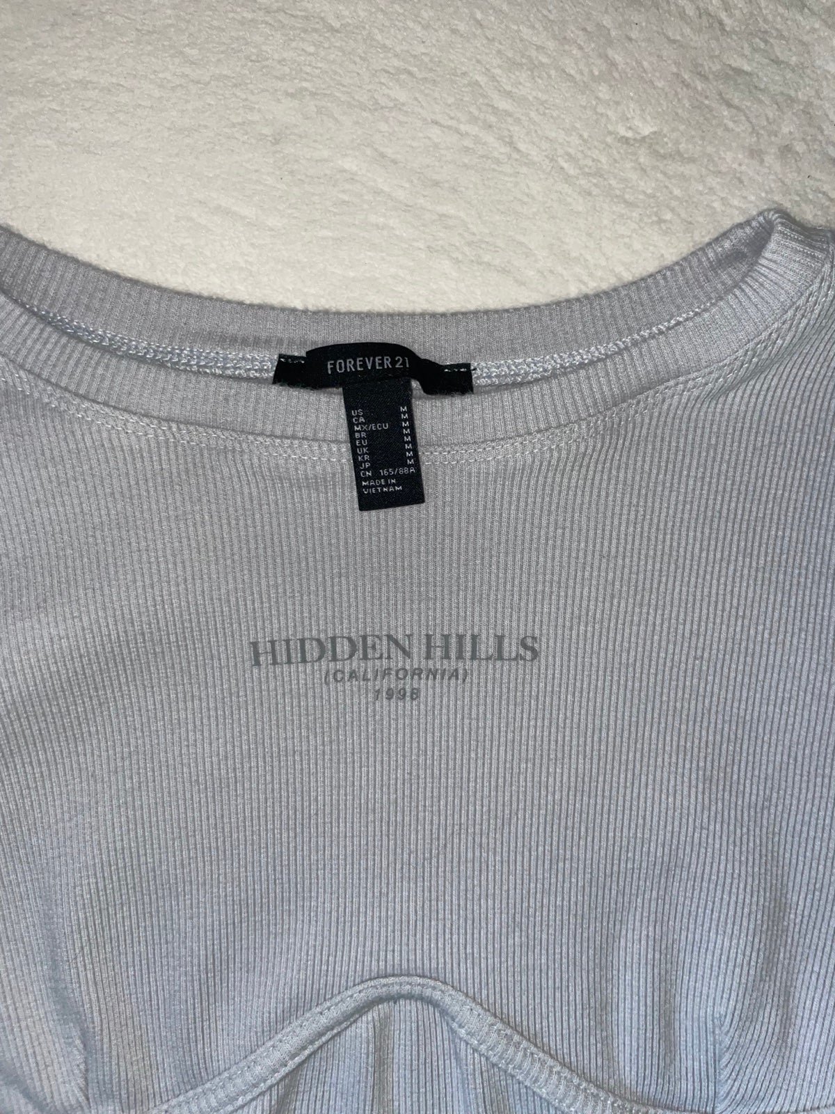 Exclusive Light blue ‘hidden hills’ long sleeve LGNk7VVi0 just buy it