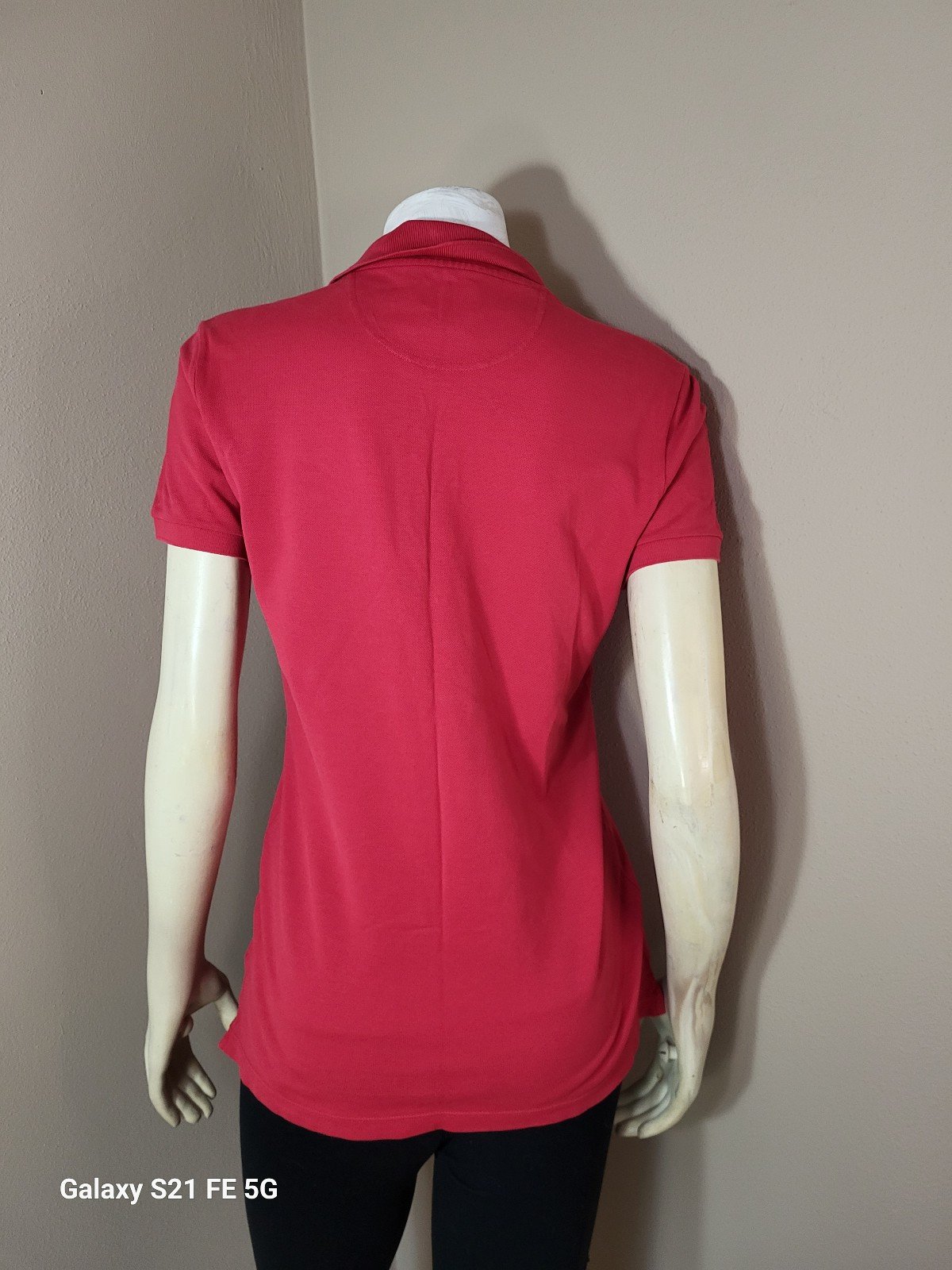 Promotions  Lacoste Womens Pink Polo Shirt Sz 42/L
.in Great Condition...no holes spots and FXzXywXmm Great