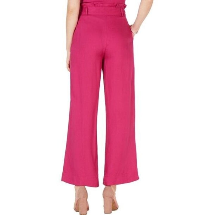 Exclusive LUCY PARIS Women´s ´Grace´ Twill Wide Leg Belted Pink Trouser Pants NWOT XS Oyy0xpZQ0 hot sale