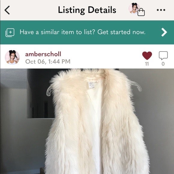 where to buy  Amber Scholl’s Fur Vest & Autographed Letter! YouTube Celeb - White PPc0LhyxO Online Exclusive