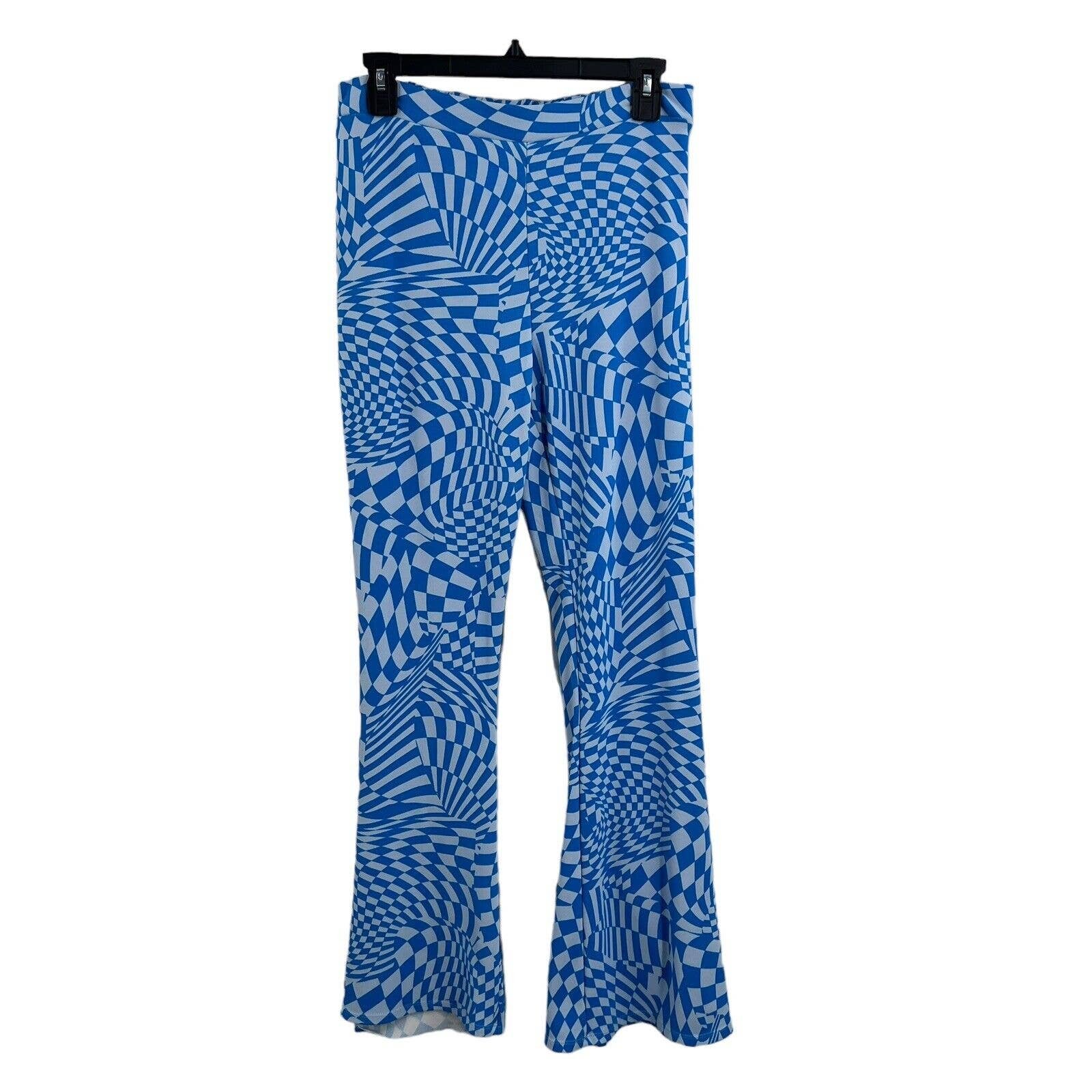 save up to 70% Wild Fable Blue Pattern Wide Leg Pant Me