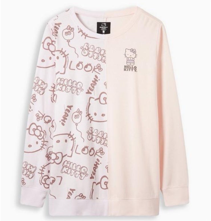 Latest  Torrid Sanrio Hello Kitty Two Tone Pink Fleece 