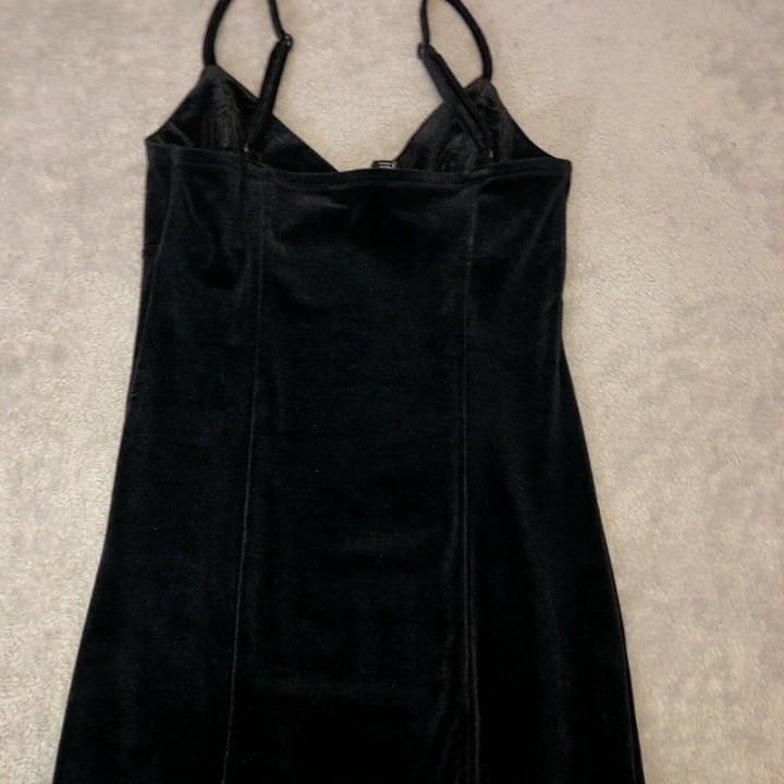 the Lowest price FOREVER 21 Black Velour Stretch Sleeveless Bodycon Dress I8oWDpgXl Store Online