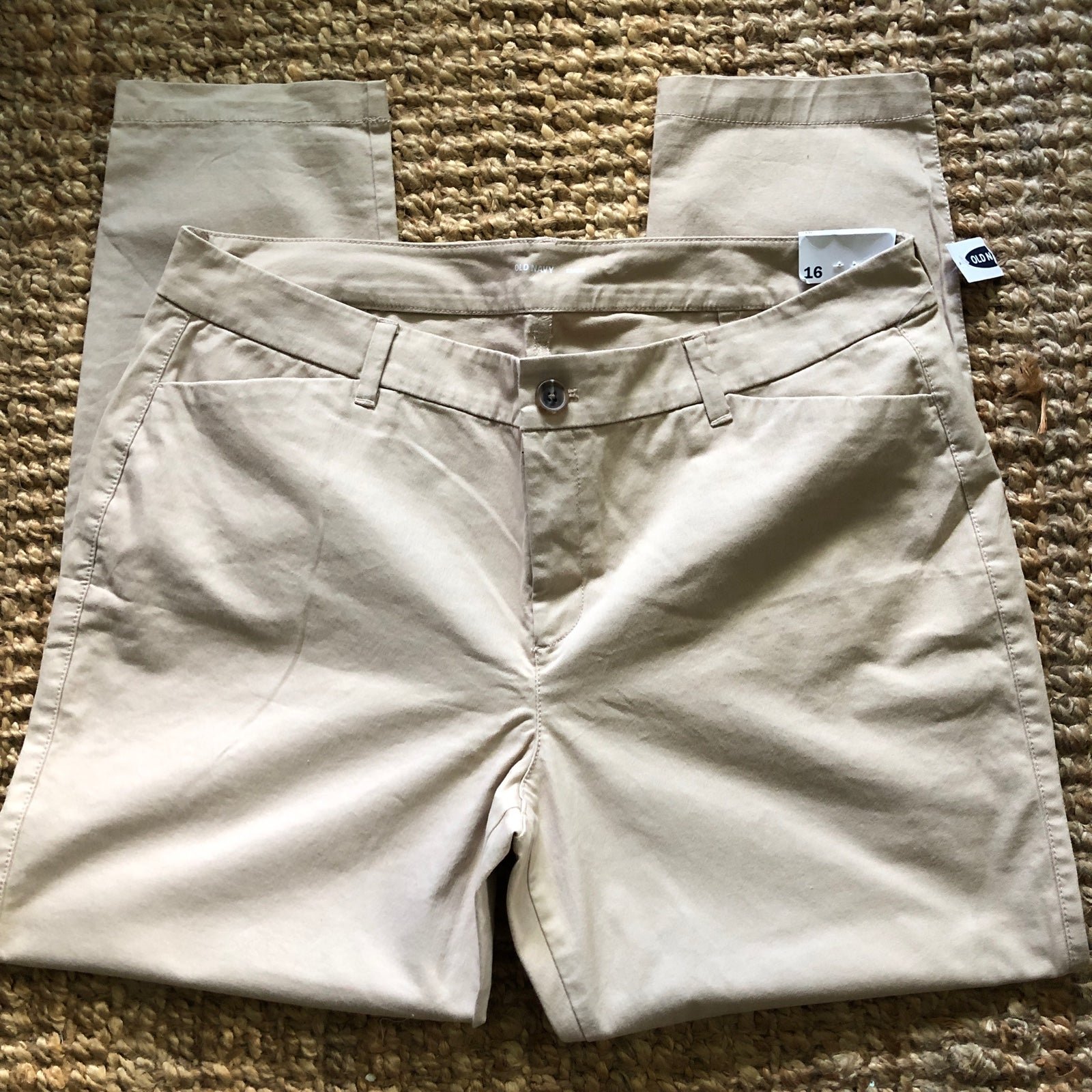 Buy New! Old Navy Women’s 16 Slim Kahaki Pants Gm8IQAsT2 Fashion