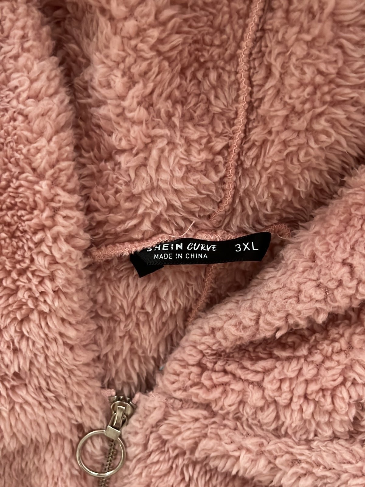 Authentic NWOT Pink Zip-Up Teddy Jacket ♡ nhFWXXC8S Counter Genuine 
