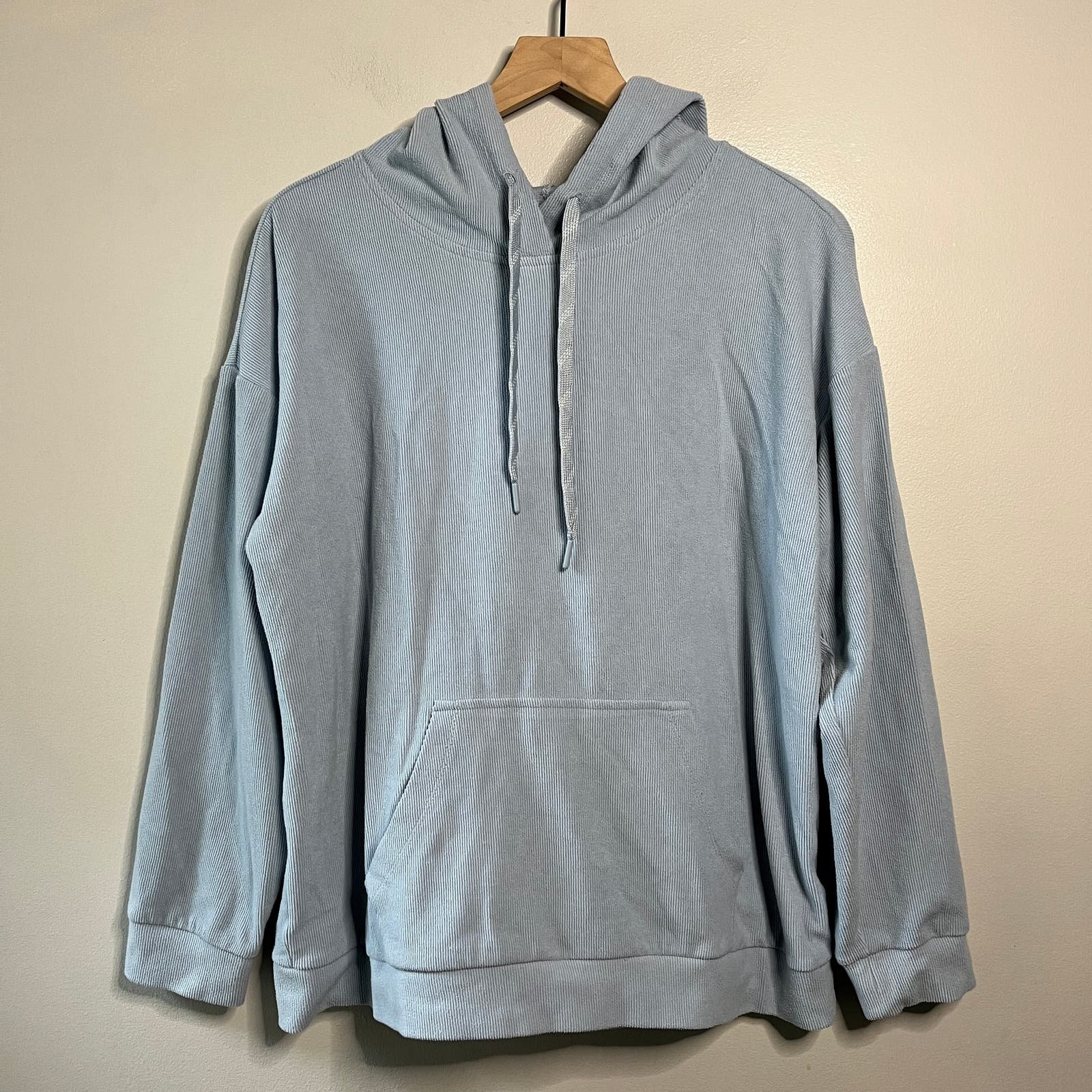 large selection Andrew Marc New York Women´s Pullover Hoodie Sweatshirt Blue Size X-Large ljaZ9dqGZ Great