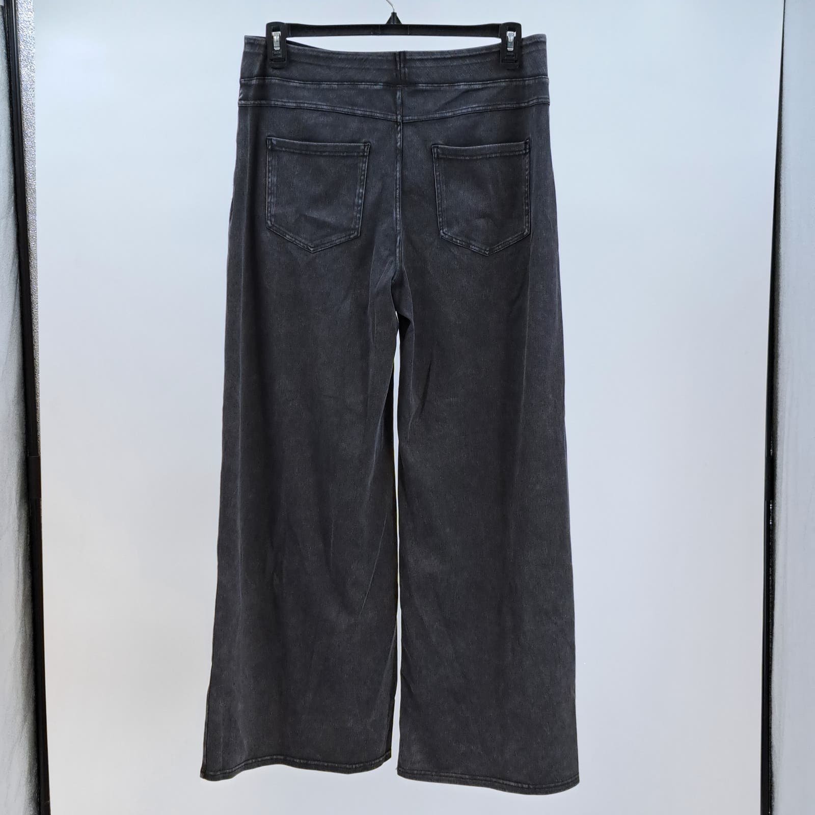 large discount Halara Jeans XL HalaraMagic High Waisted Wide Leg Stretch Knit Denim Black NWT jEPSkU33c Cheap