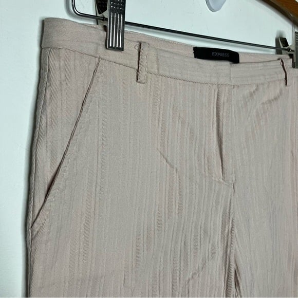 large discount Express Editor pants textured wide leg low rise light pink size 6 nrHUbyif3 online store
