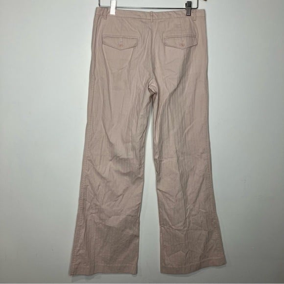 large discount Express Editor pants textured wide leg low rise light pink size 6 nrHUbyif3 online store