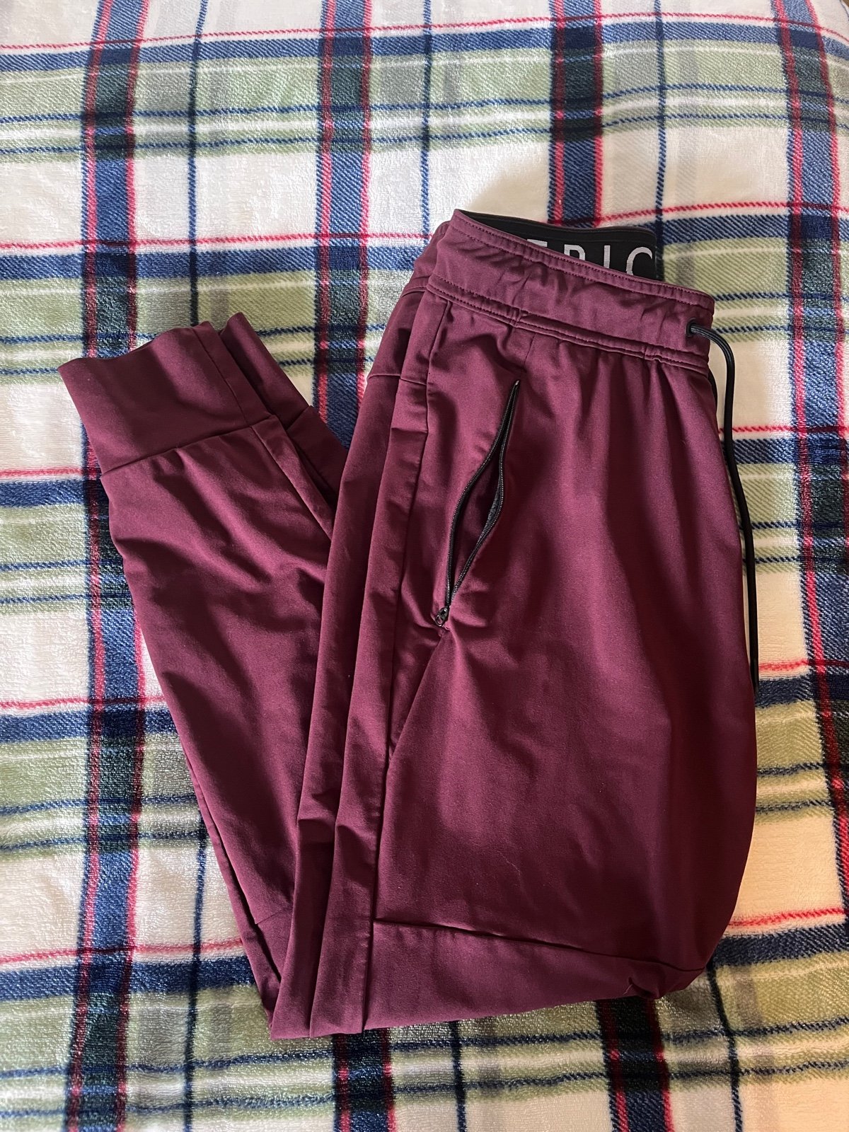 Simple AMERICAN EAGLE Joggers (Burgundy) (Size Small) M