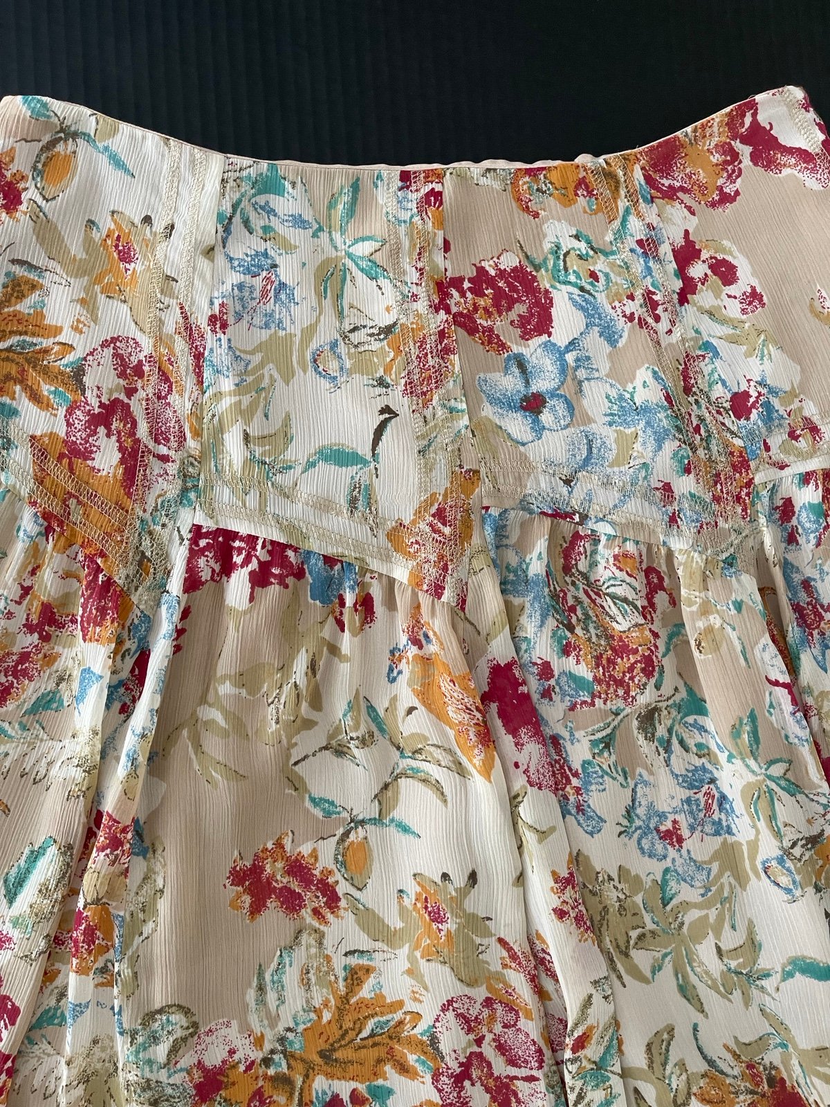 Amazing Nine West Floral Skirt Sz 8 nYx5a8hmq Low Price