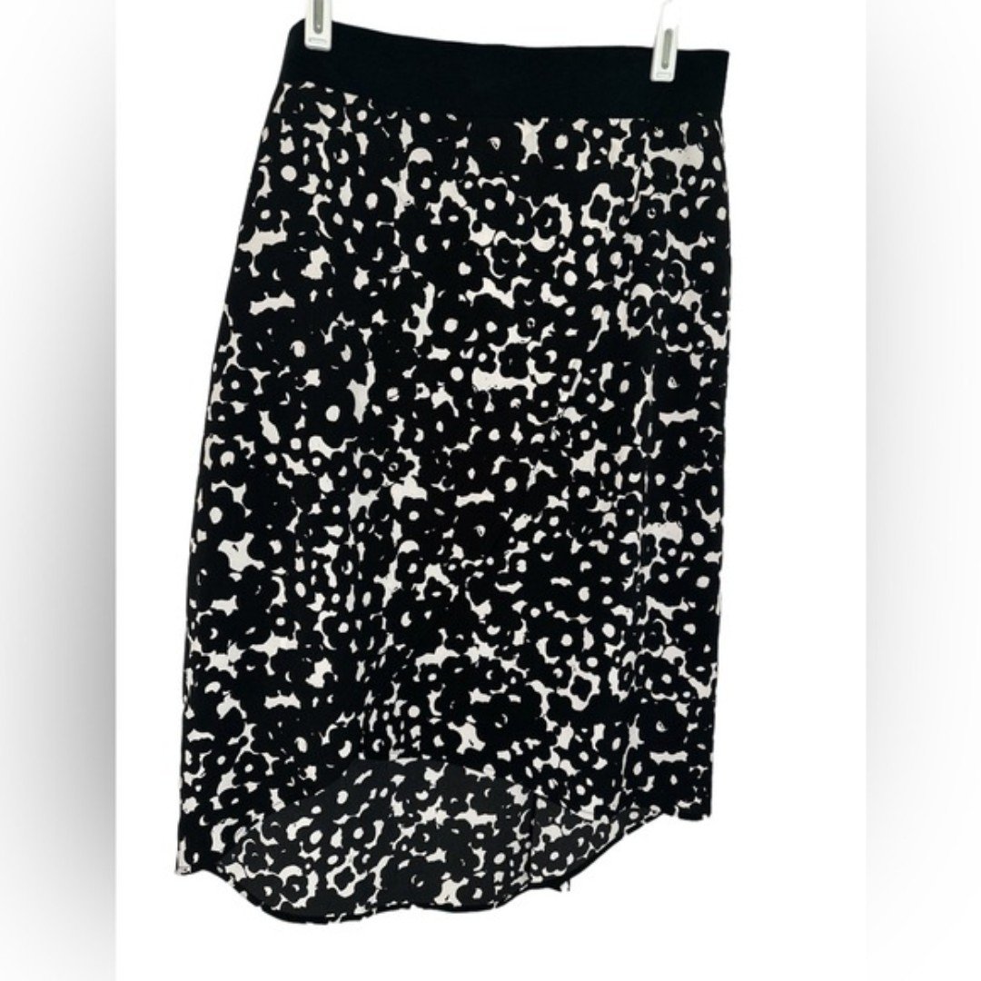Fashion Cabi Medium Skirt Black/White Cow Print Style Size Medium jBanxd6eH just buy it