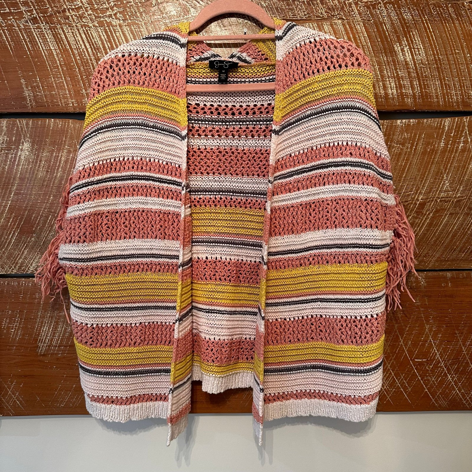 where to buy  Jessica Simpson Colorful Striped Knit Sha