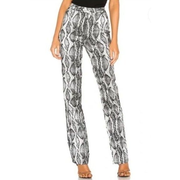 Factory Direct  I.AM.GIA Womens S Slater Snakeskin Pants l0RlXQcWe US Outlet