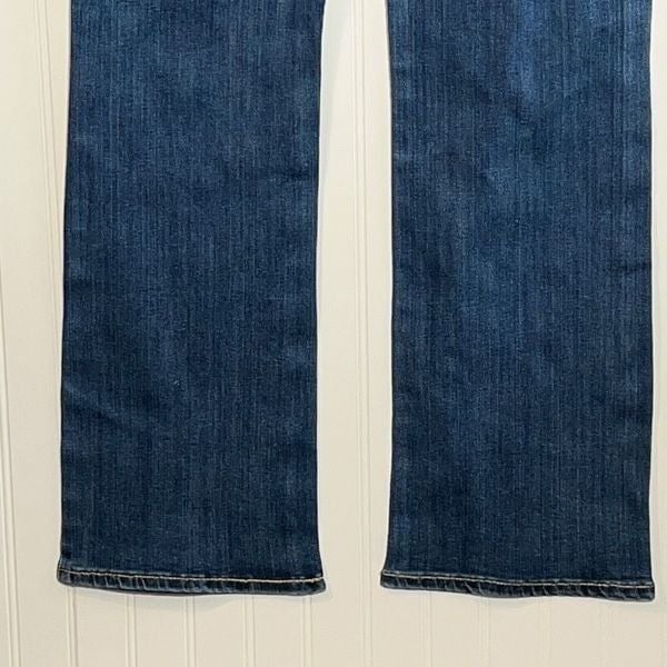 Amazing SEVEN 7 Blue Stretch Denim ROCKER Slim Bootcut Jeans With Button  Pockets US 16 h58Zn7wAm no tax