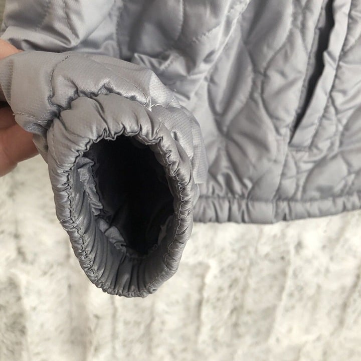 Personality ZeroXposur Women´s L Puffer jacket Gray Collared Full Zip Long Sleeve Pockets Jtne3m8te just buy it