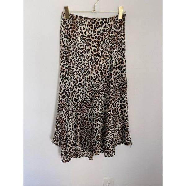 good price KNOW ONE CARES Leopard Print Skirt Size Smal