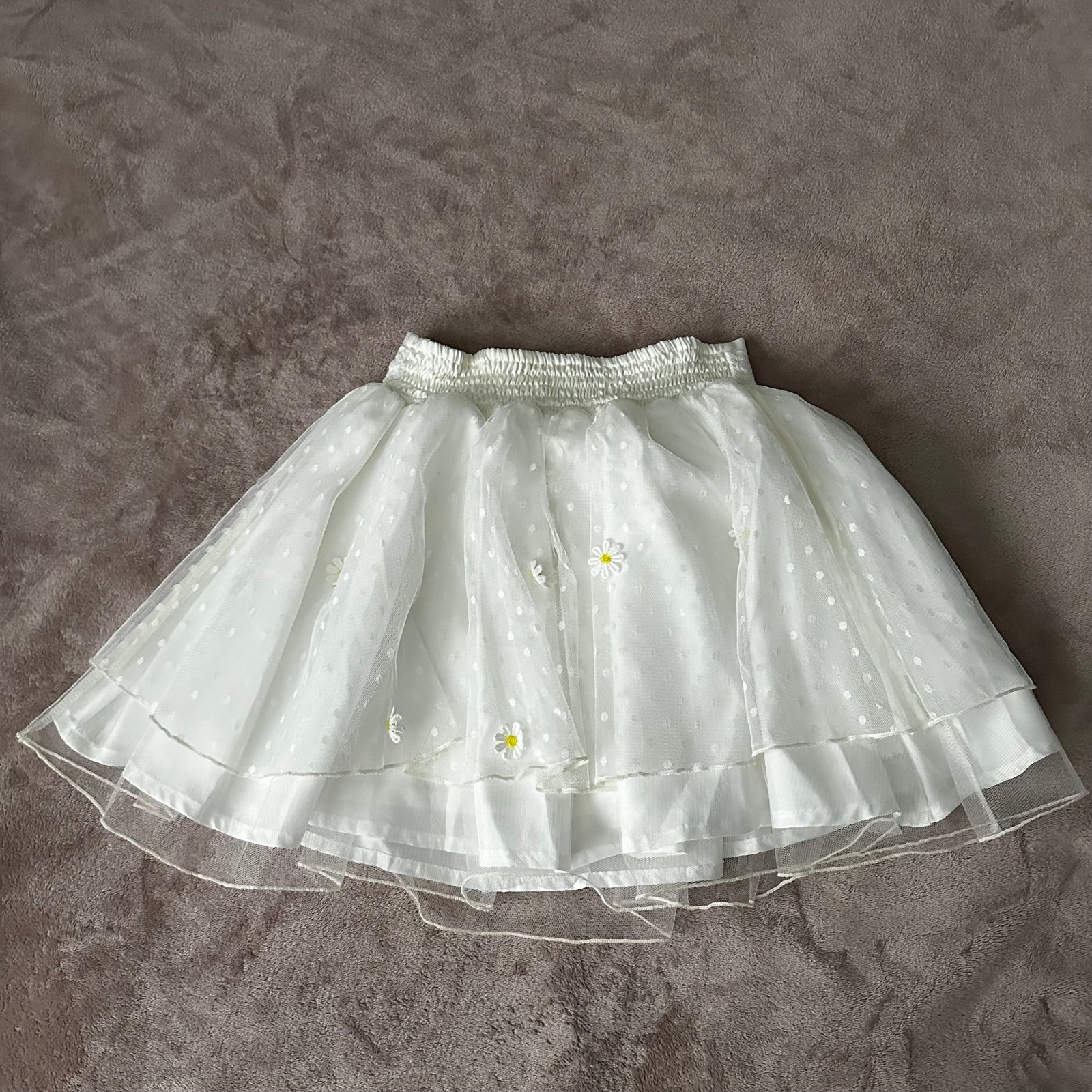 Authentic Liz Lisa White Daisy Tulle Skirt hmFzKgBo4 just for you
