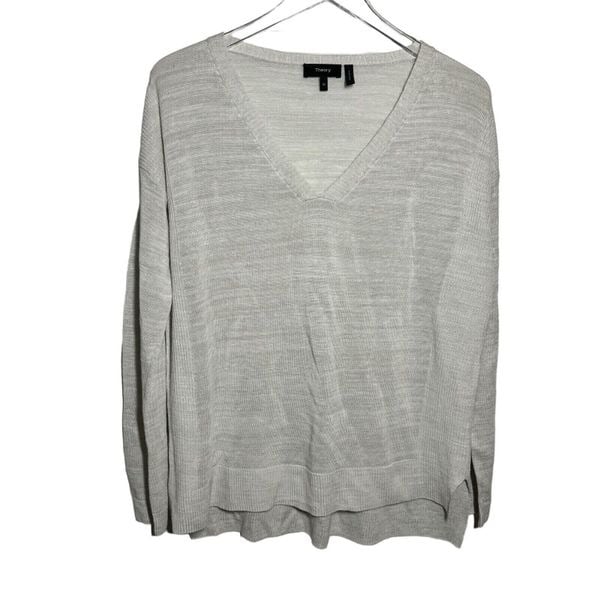 Beautiful Theory size Medium Linen Blend Lightweight Sweater Top Larissa N flamme natural Gw6hSqQfx Online Shop