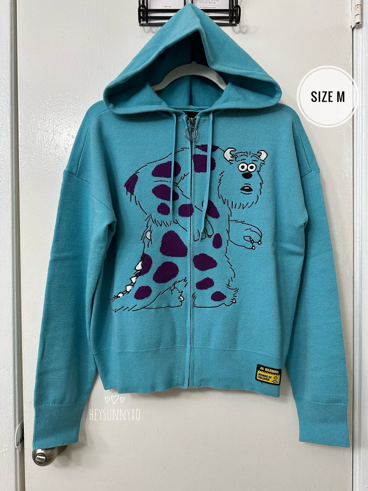 Buy Disney Pixar Monsters, Inc. Sully Women´s Knit Zippered Hoodie Size M meoElsCqp Novel 