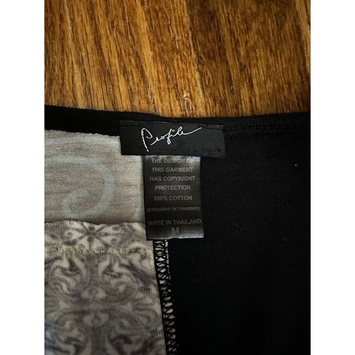 Discounted Profile Women’s Shirt Patchwork Design Long Sleeve Size Medium GjDipUJKe US Sale