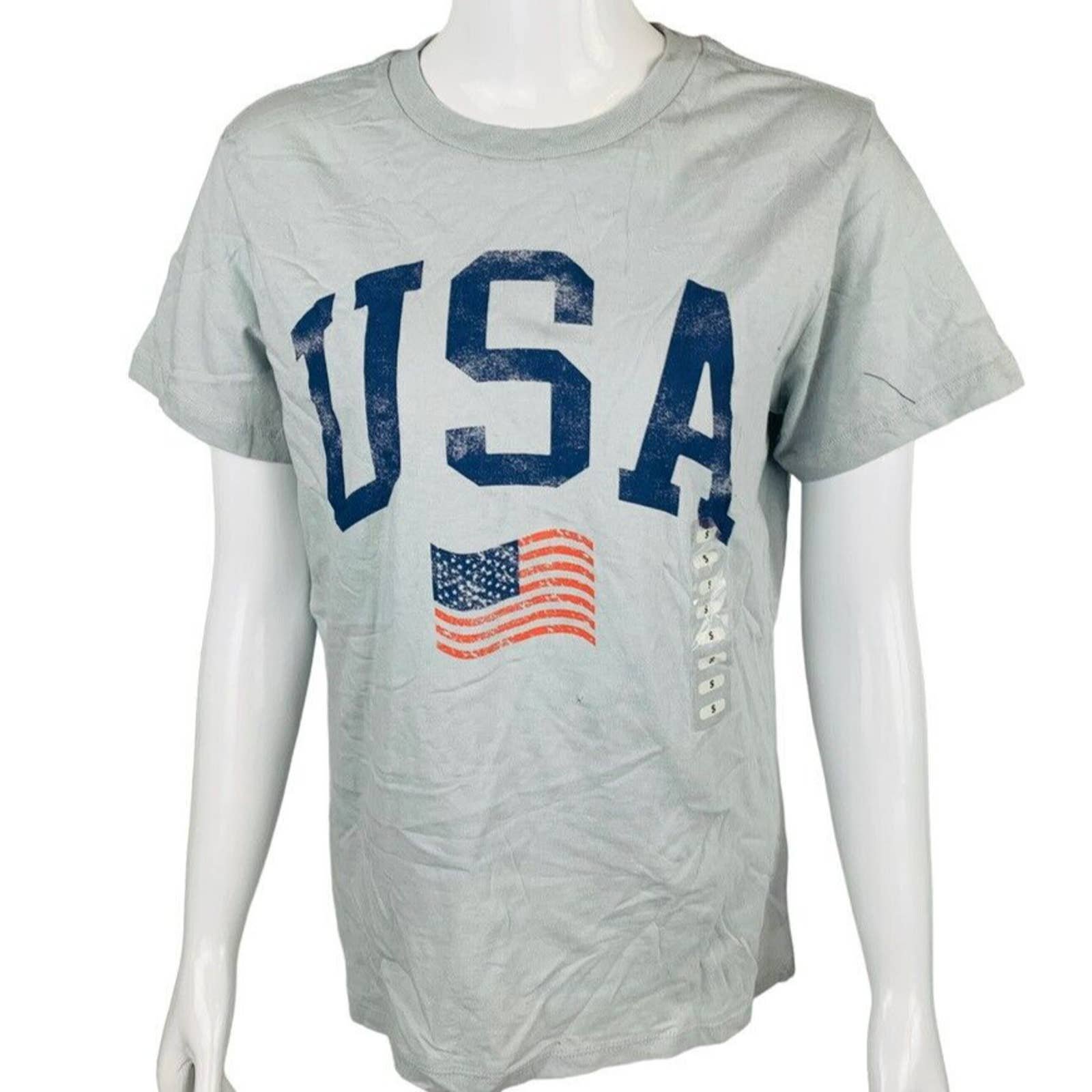 Simple New Grayson Threads Juniors Sz Small USA Tee Shirt Top Gray NWT iNmRDAQJa Online Exclusive