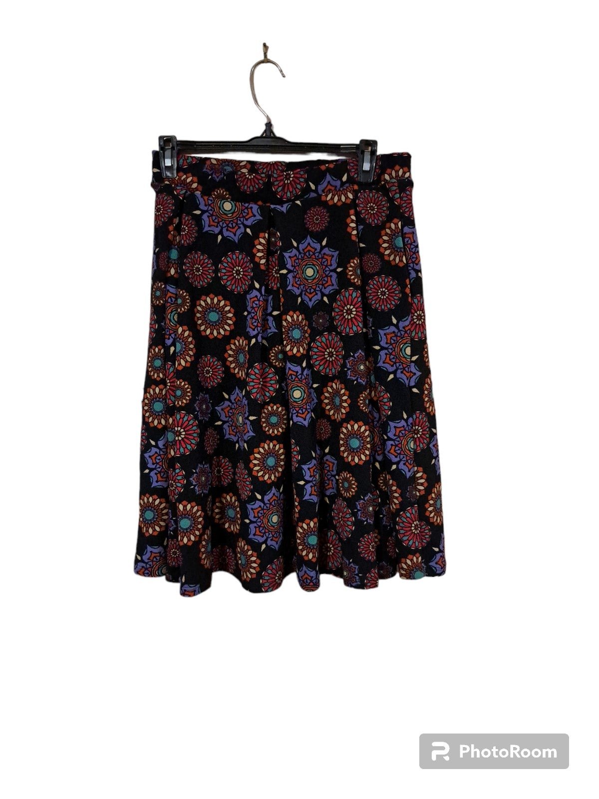 high discount LuLaRoe Womens Pleated A-Line Skirt Size Small Elastic Waist Mandala  Print NWT H5yMKMmlU outlet online shop