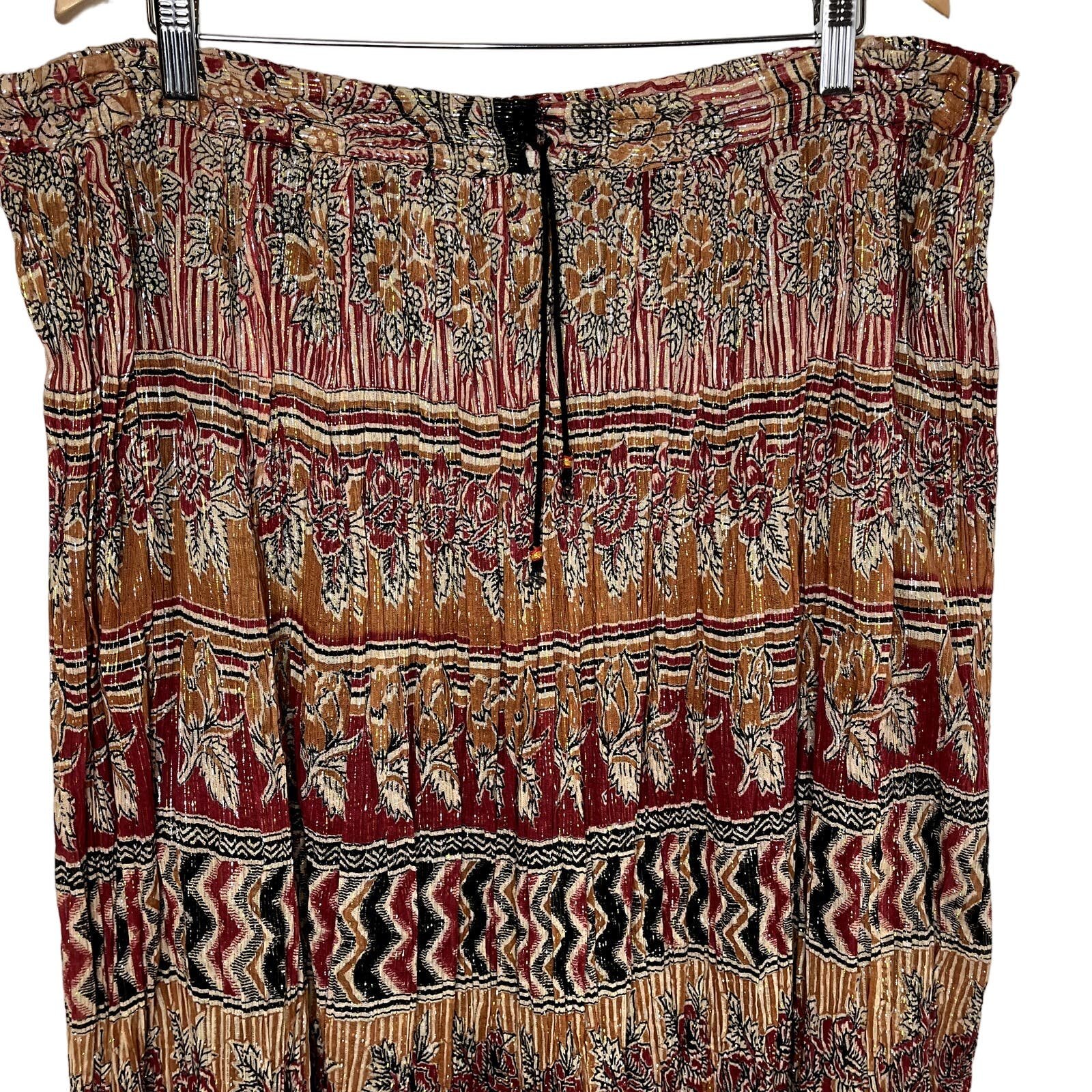 reasonable price Vercellino Designs Vintage Boho Skirt Made in Mexico One Size FYHy3nqdp Factory Price