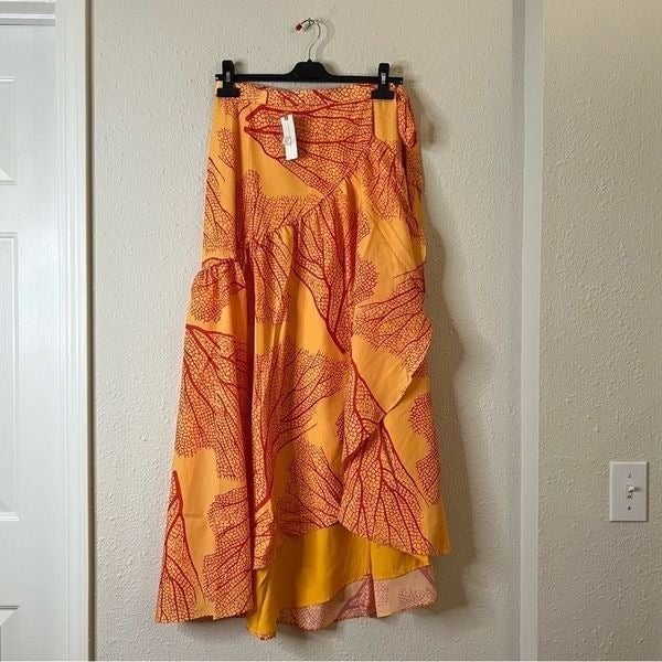 Gorgeous Anthropologie Hutch Printed Wrap Maxi Skirt NEW Size Small JfqPJkN6k well sale