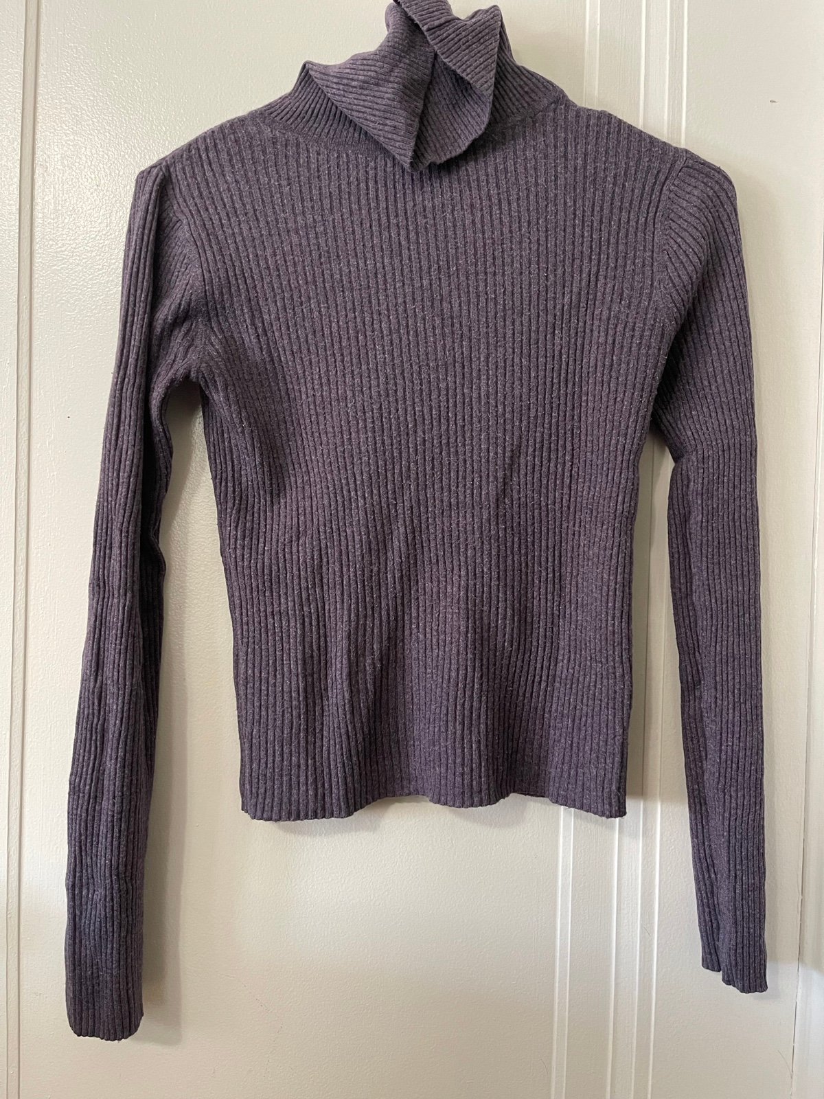 Elegant Vanity basic women turtle neck sweater purple size Small fFJK3wPag for sale