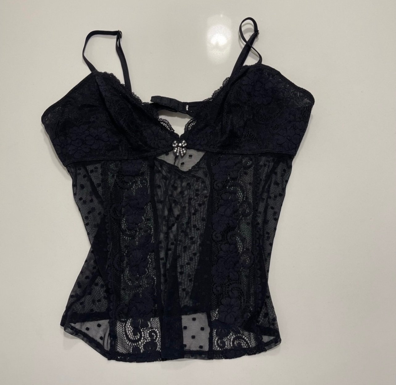 Beautiful Y2K lace tank top OuaNY8CuY Everyday Low Prices