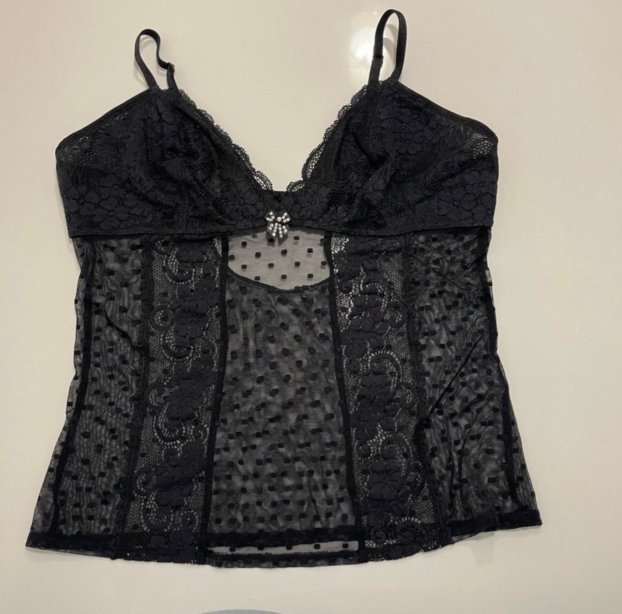 Beautiful Y2K lace tank top OuaNY8CuY Everyday Low Prices