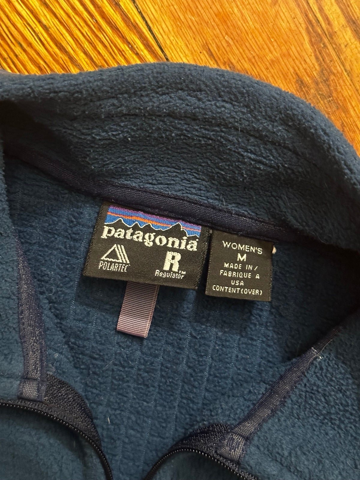 Classic Patagonia Fleece Polartec Vintage Regulator Series Zip Up Women’s JgdJe1Jhj best sale