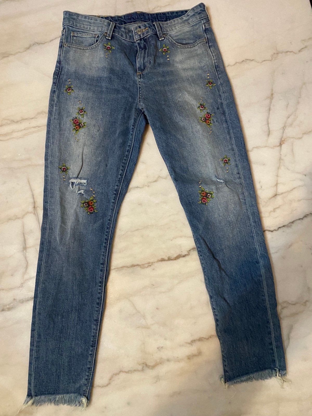 Fashion Lucky Brand women’s denim handmade vintage jean