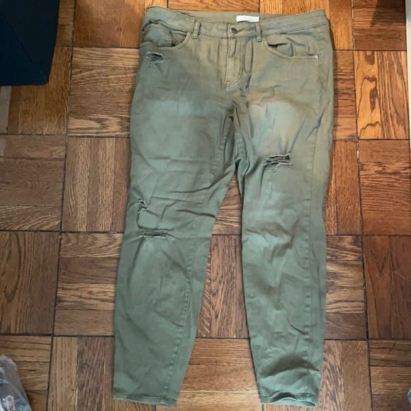 Classic Abound Olive Green Jeans kEKDytpAv online store