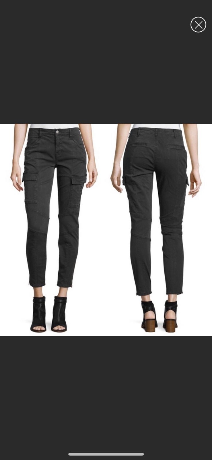 Comfortable J. Brand Houlihan Cargo Pants in Charcoal Size 26 GZdQkzj6L Store Online