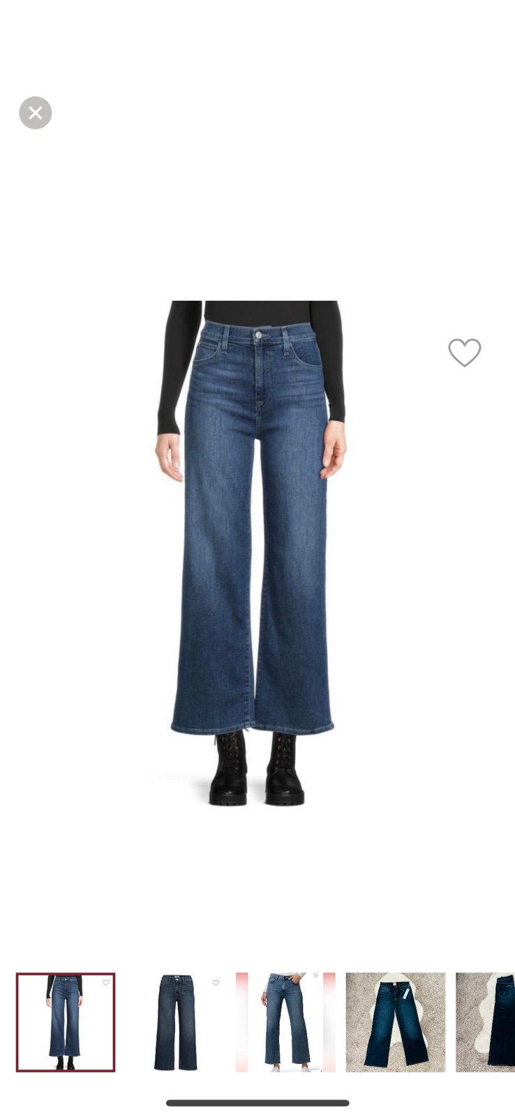 big discount NWT Hudson Jeans Rosalie Leia High-Rise Wi